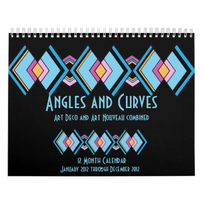 Angles and Curves 2012 Wall Calendars by decoplus