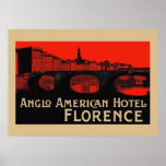 Anglo American Hotel (Florence) Print