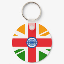 Anglo Indian Flag keychains by FlagTshirts Anglo Indian Flag keychains