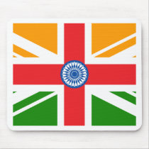 Anglo Indian Flag Mouse Mats