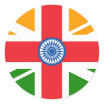 Anglo Indian Flag stickers
