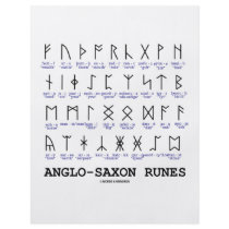 Anglo-Saxon Runes (Linguistics Cryptography) Flyers