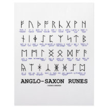 Anglo-Saxon Runes (Linguistics Cryptography) Letterhead Design