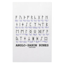 Anglo-Saxon Runes (Linguistics Cryptography) Personalized Stationery