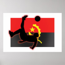 Angola Bicycle Kick  Posters