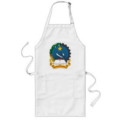 Angola Coat of Arms 1992 Apron by FlagTshirts