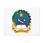 Angola Coat of Arms 1992 Postcard