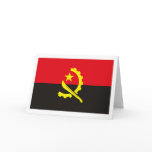 Angola Flag 1975 Greeting Card