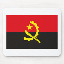 Angola Flag 1975 Mousepad