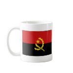 Angola Flag Map Classic Mug