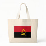 Angola flag AO Tote Bag