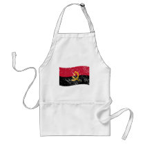 Angola flag aprons