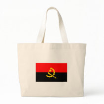 Angola Flag Canvas Bag
