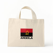 Angola Flag Canvas Bags