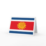 Angola Flag Greeting Card
