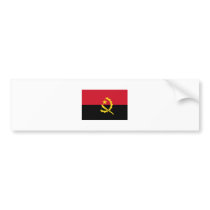 Angola FLAG International Bumper Stickers
