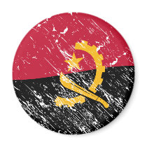 Angola flag magnets
