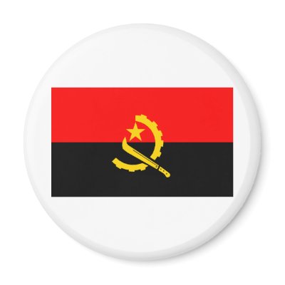 Angola Flag Magnet by CulturalPerspective3