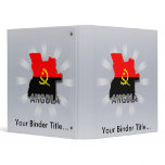 Angola Flag Map 2.0 Vinyl Binder