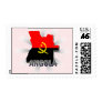 Angola Flag Map 2.0 Stamps
