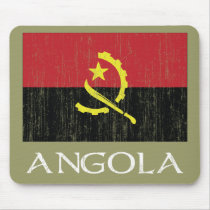 Angola Flag Mousepads
