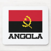 Angola Flag Mouse Mat