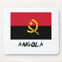 Angola Flag Mouse Mat