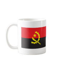 Angola Flag Coffee Mug