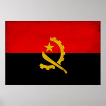 Angola Flag Posters
