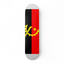 Angola Flag Skate Board Deck