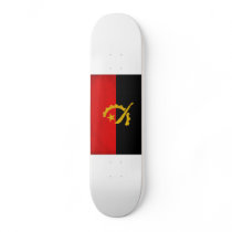 Angola Flag Custom Skate Board