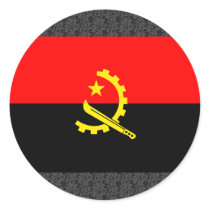 Angola Flag Stickers
