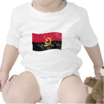 Angola flag t shirt