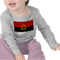 Angola Flag T-shirts