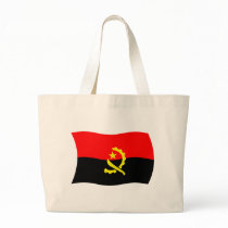 Angola Flag Tote Bag