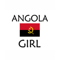 ANGOLA GIRL t-shirts by flagshirt ANGOLA GIRL t-shirts