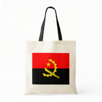 Angola High quality Flag Canvas Bag