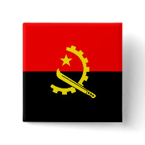 Angola High quality Flag Pinback Buttons