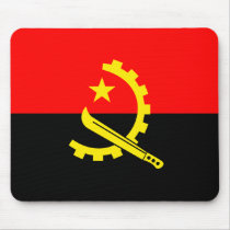 Angola High quality Flag Mouse Pad