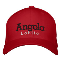 Angola, L o b i t o Hat embroidered hats