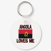 Angola Loves Me keychains by flagshirt Angola Loves Me keychains