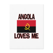 Angola Loves Me postcards by flagshirt Angola Loves Me postcards