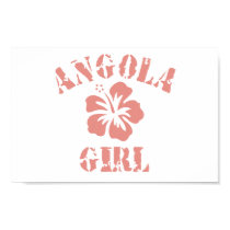 Angola Pink Girl posters