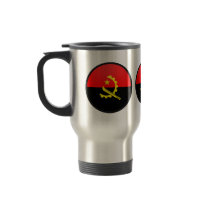 Angola quality Flag Circle Mugs