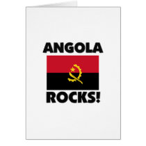Angola Rocks Greeting Card