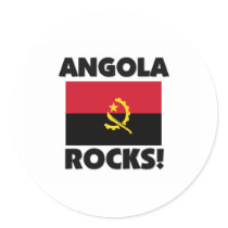 Angola Rocks Sticker