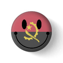 Angola Smiley Pinback Button