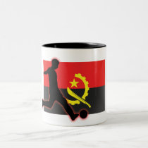 Angola Soccer Striker Mug by World_Cup Angola Soccer Striker Mug