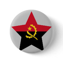 Angola Star Pinback Button