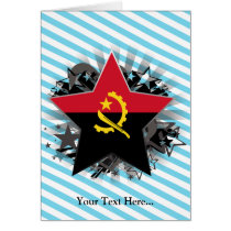 Angola Star Greeting Card
